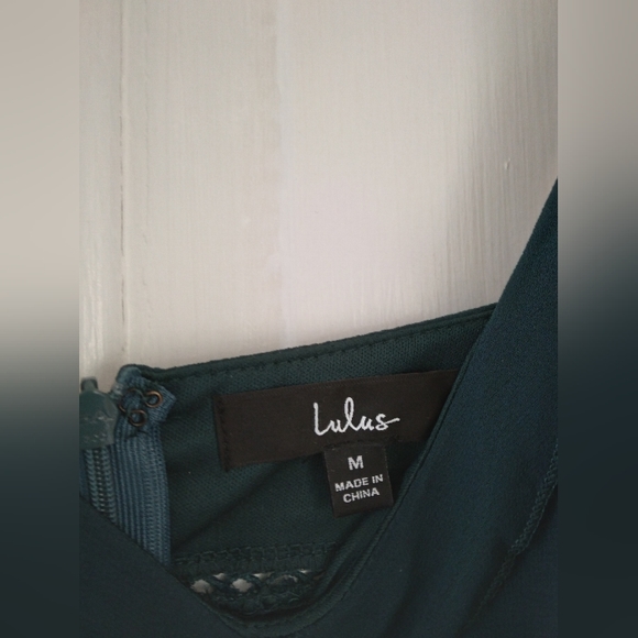 Emerald Green Tie-strap Pleated Midi Dress never a dull moment - Picture 5 of 6